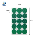 Reflective Stickers - Green High Intensity Prismatic Reflective Dots Circle Sticker